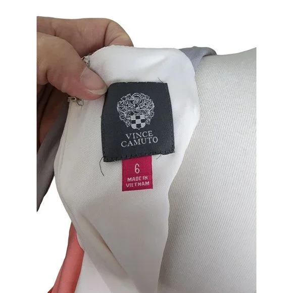 Vince Camuto Women's Keyhole Blouson Maxi Dress size 6 - Picture 6 of 6